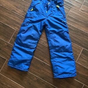 Kids Blue Snow Pants